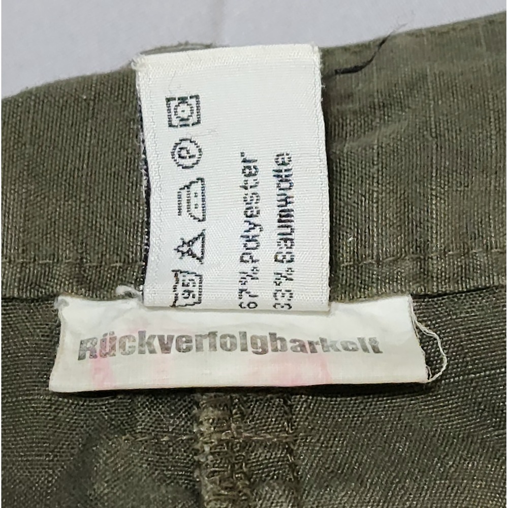 Austrian Army Ripstop Double Knee Cargo Pants Olive Green Tactical Trousers - Picture 9 of 10